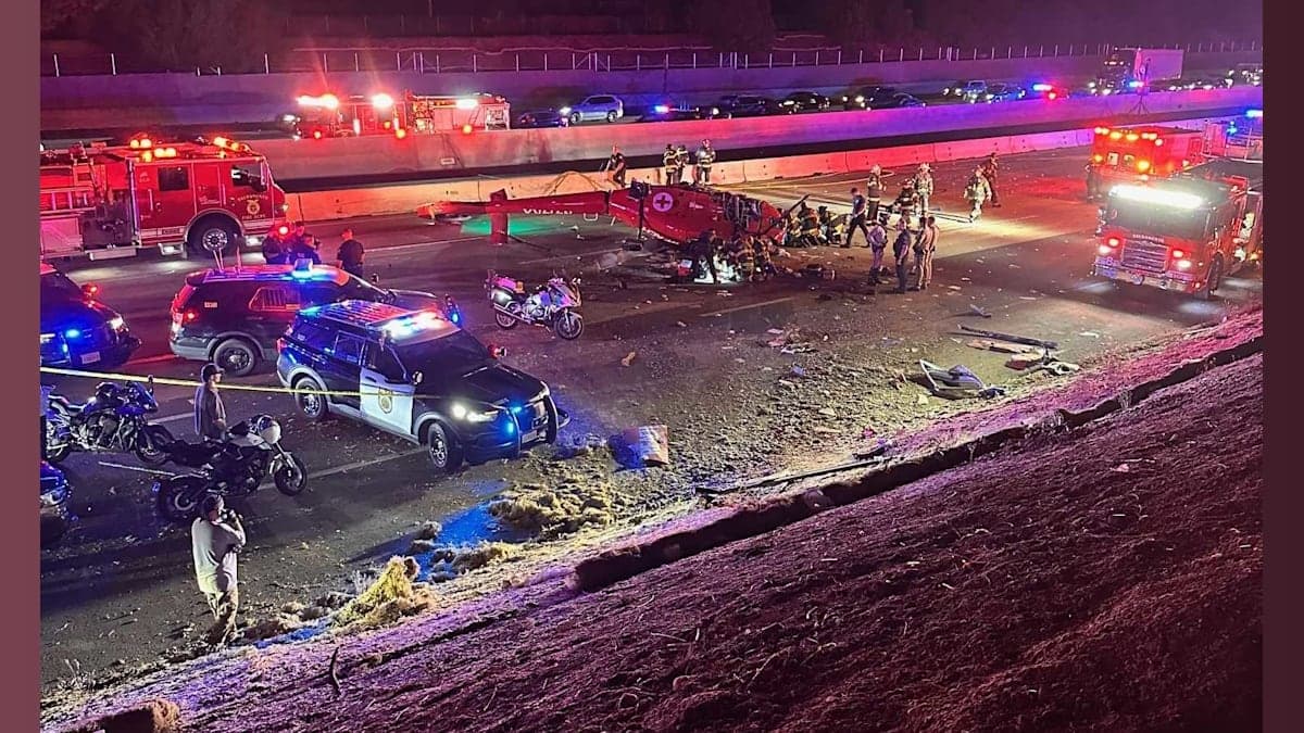 Highway 50 Helicopter Crash: Miraculous Community Response or Just Plain Luck?