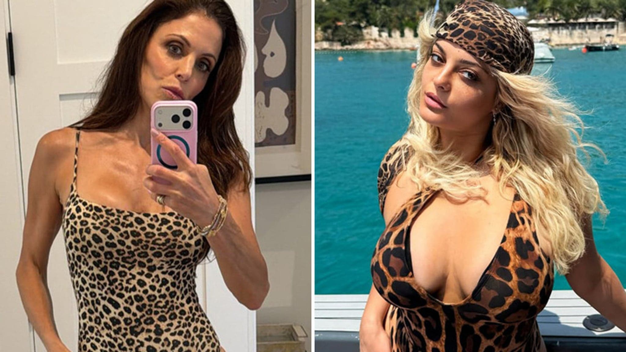 Animal Instincts: Who Wore It Better, Bethenny Frankel or Bebe Rexha?