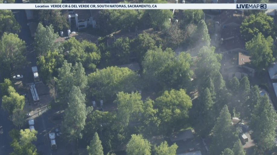 Apartment Fire in Sacramento: Flames, First Responders, and a Close Call!