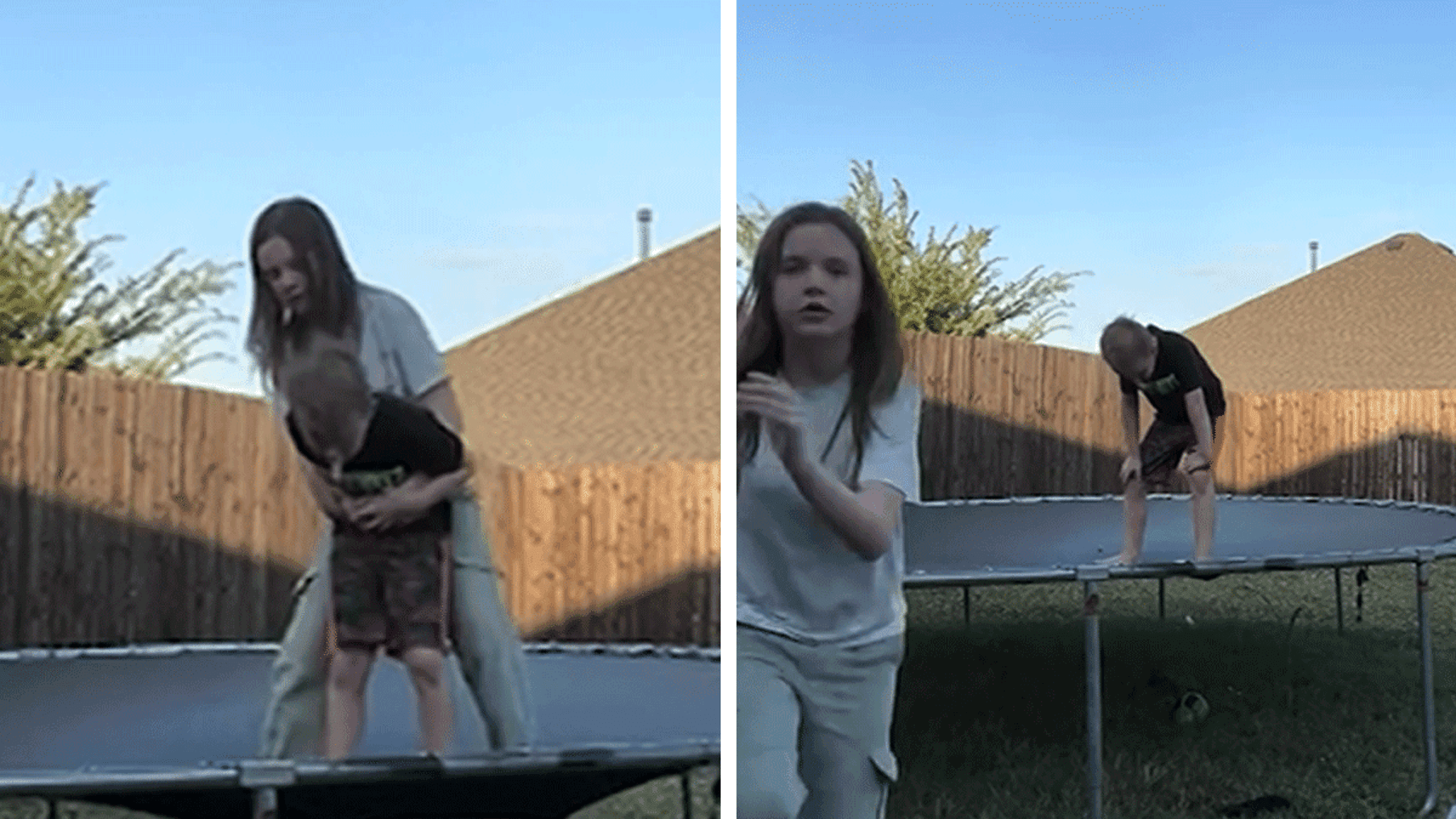 Sister to the Rescue: How Candy and Trampolines Turned into a Choking Hazard!