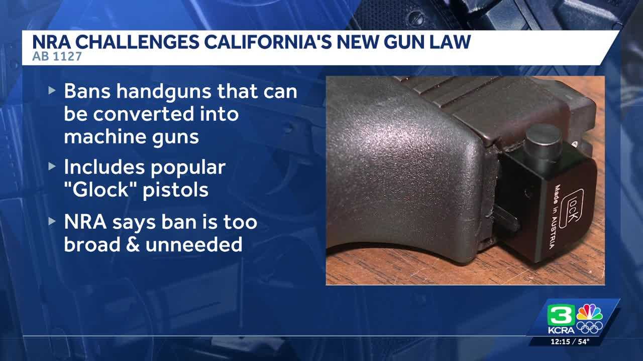 NRA Takes Aim at California’s New Ban on Convertible Pistols—A Legal Showdown Awaits!