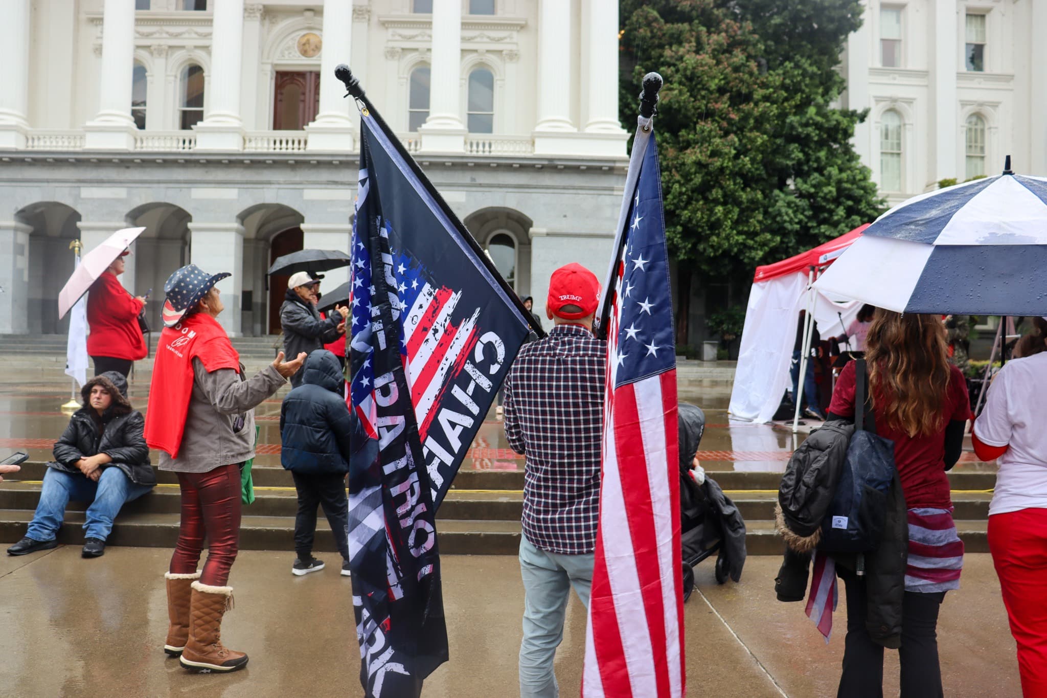 Remembering Charlie Kirk: A Rainy Day Tribute to Controversy and Community