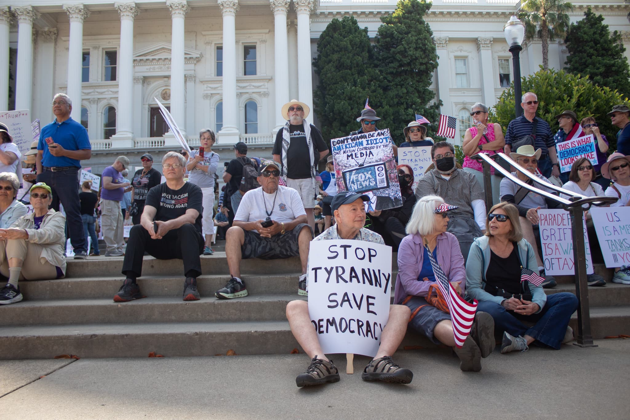 “No Kings” Rally: Thousands Stand Up for Change at the Capitol!
