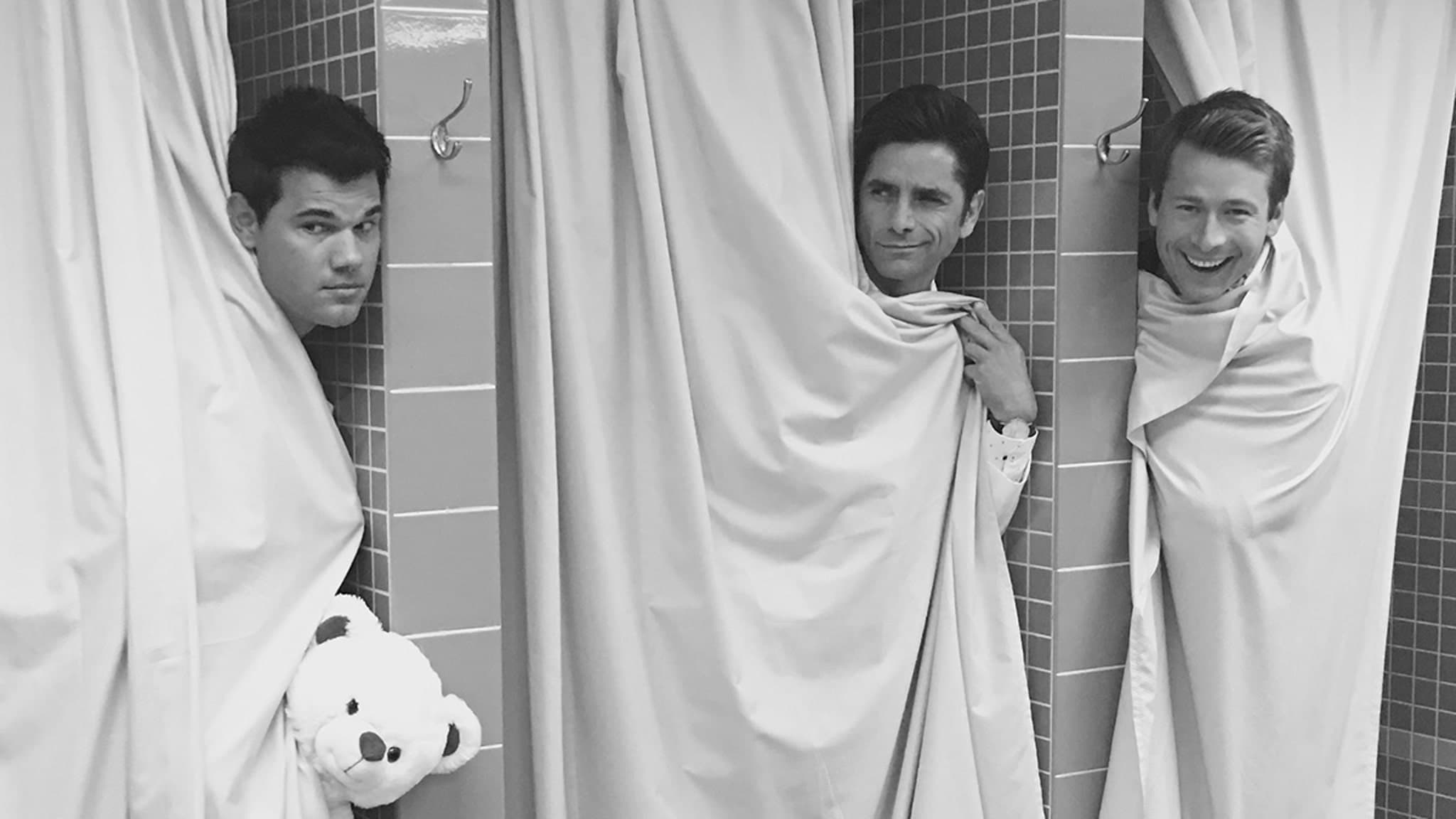 John Stamos’ Cheeky Birthday Surprise for Glen Powell: A Steamy Celebration