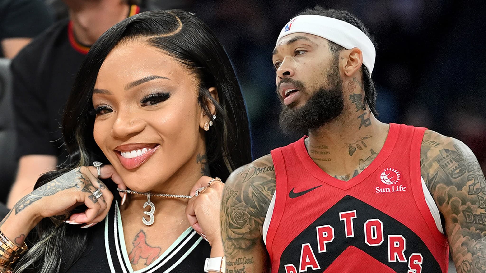 Courtside Cheers: GloRilla Backs Brandon Ingram in Style!