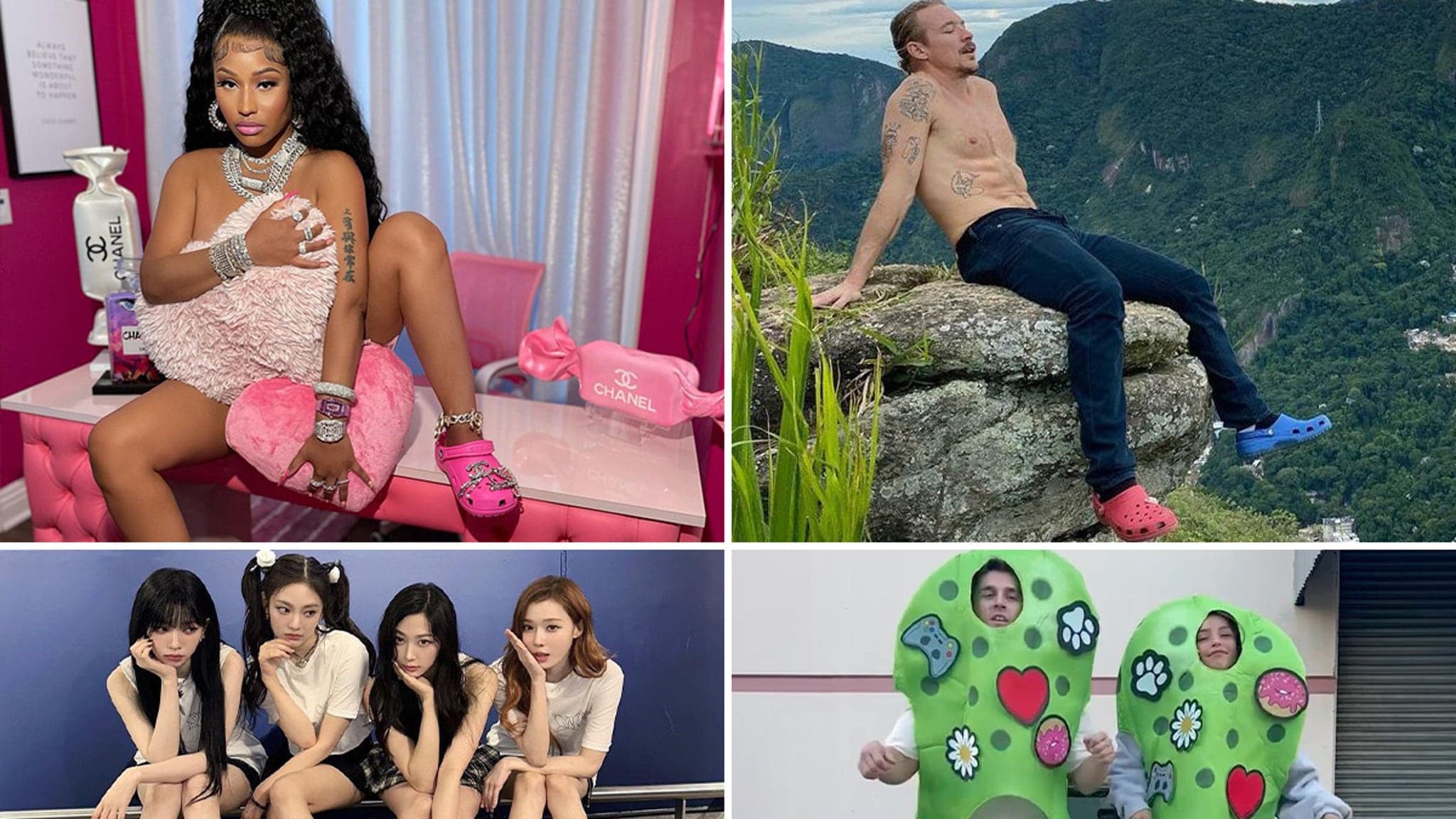 Croc-ing Up the Style: Celebs Celebrate National Croc Day!