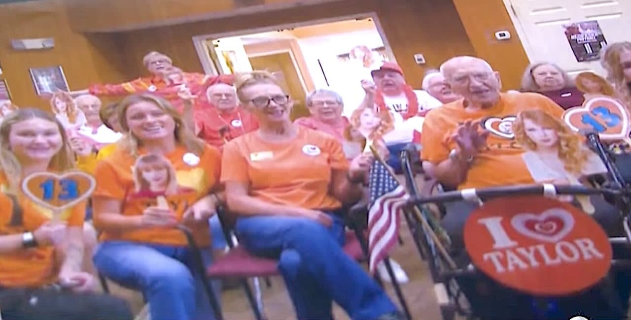 95-Year-Old Rockin' Out With Taylor Swift: A Retirement Home Fan Club Takes Flight!