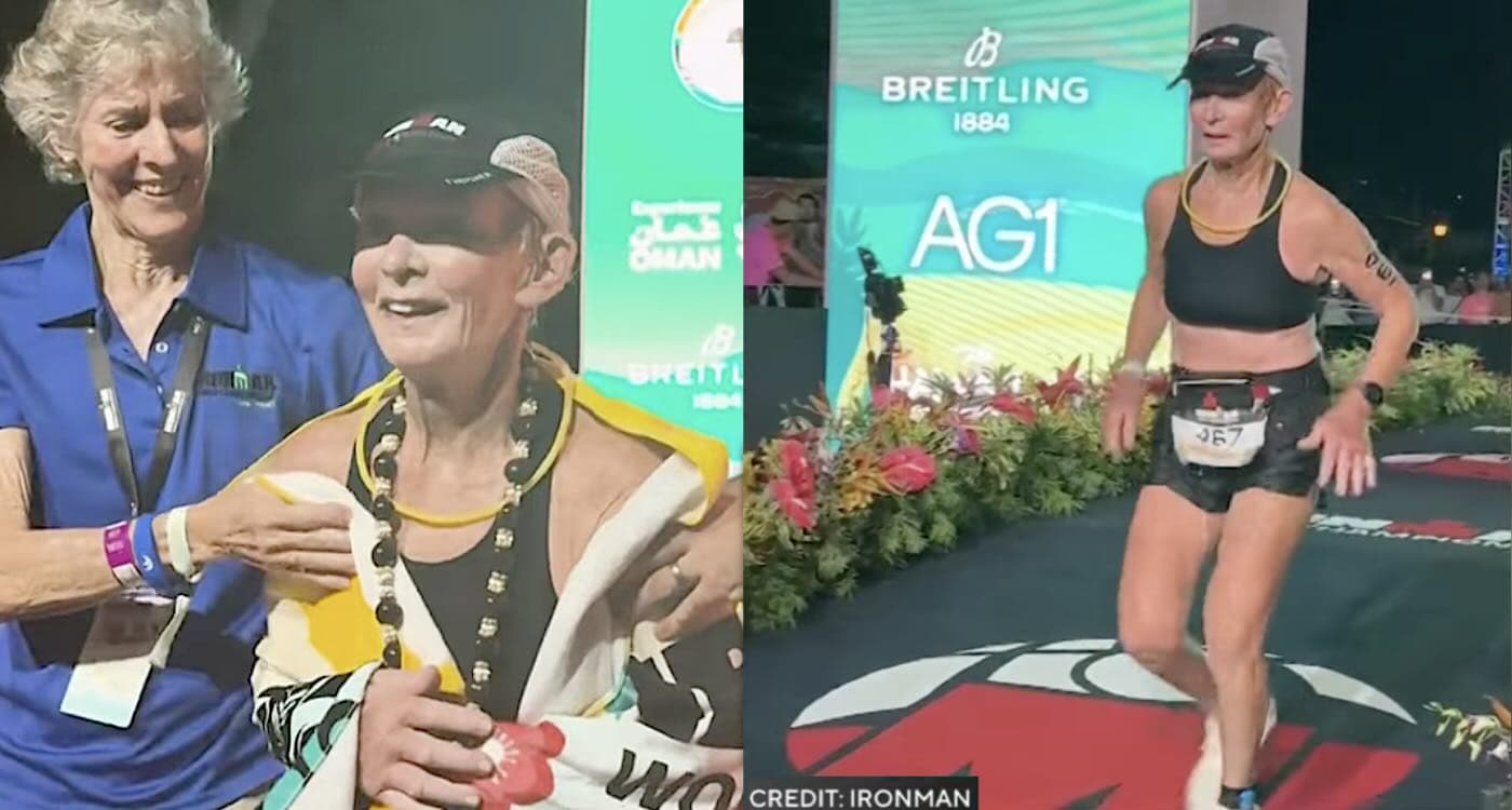 80 and Unstoppable: The Grandma Who Completed an Ironman!