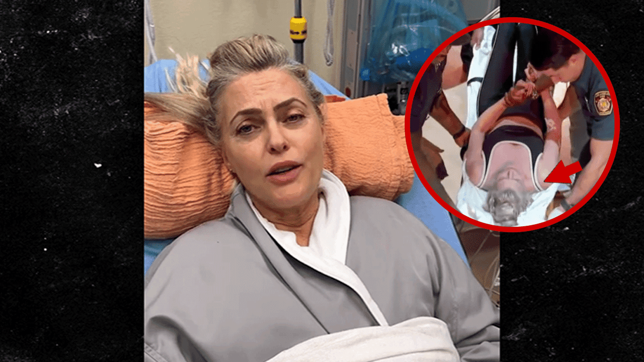 Dancing with Danger: Elaine Hendrix's Stretcher Exit Steals the Spotlight!