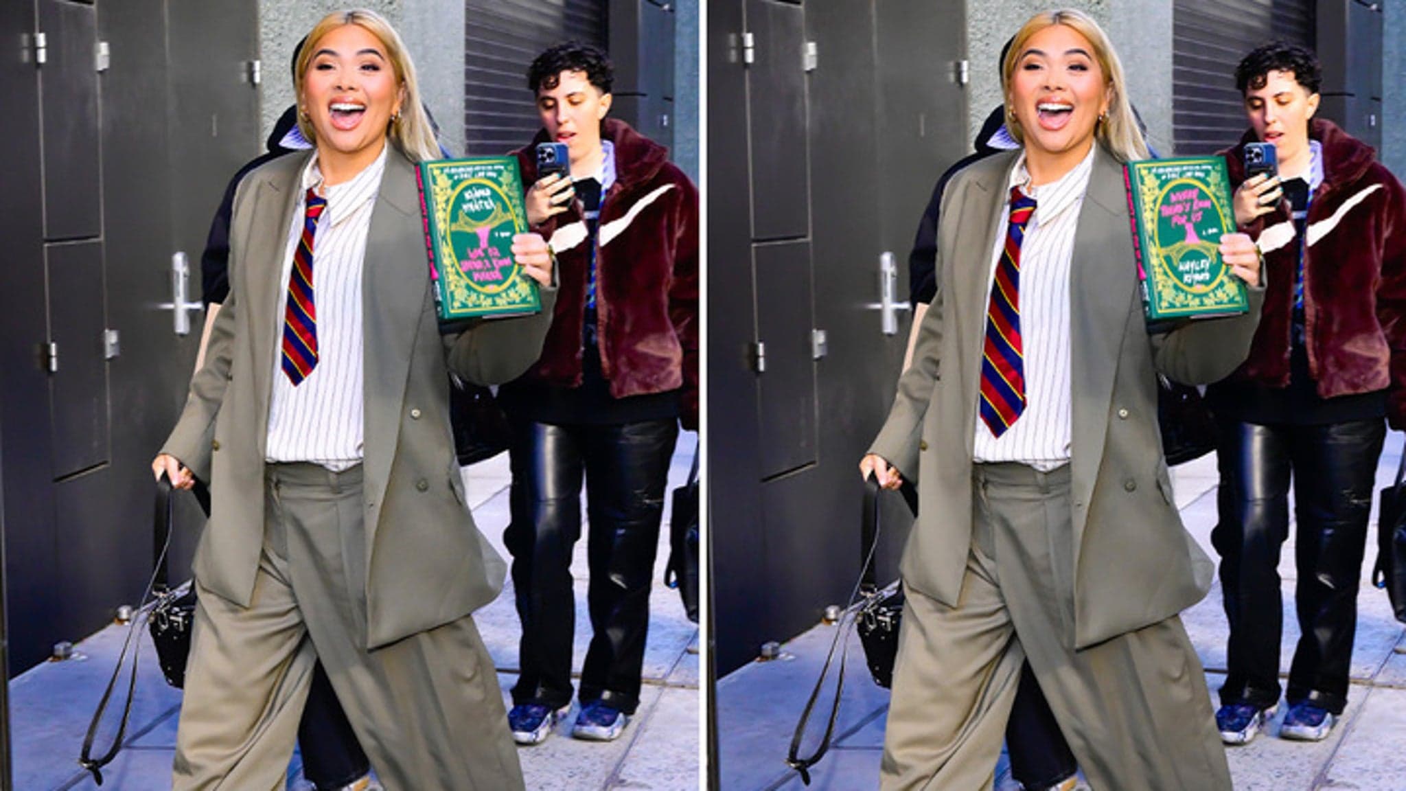 Can You Spot the Difference? Hayley Kiyoko Challenges Fans in NYC!