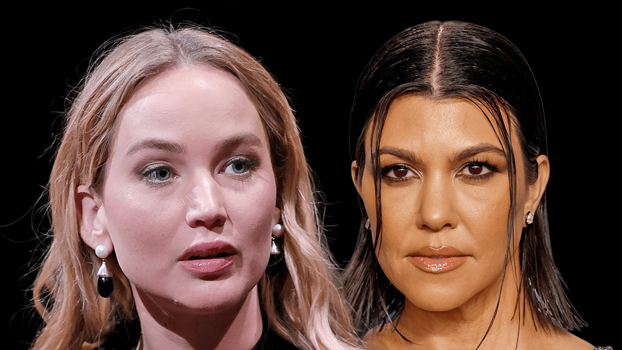 Jennifer Lawrence Calls Out Kourtney Kardashian: Announcements Just Got Real!