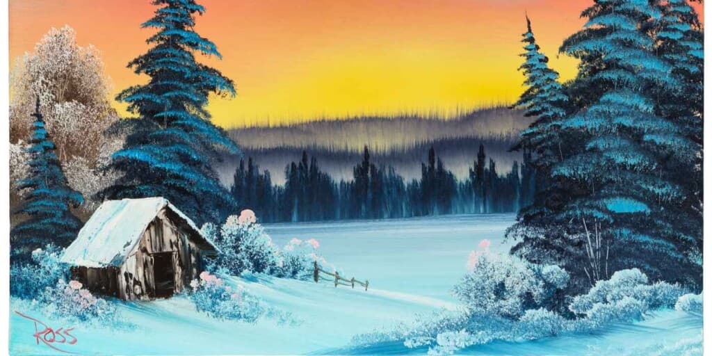 Bob Ross Paintings Sell for $600K—Discover the Auction That’s Reviving His Legacy!