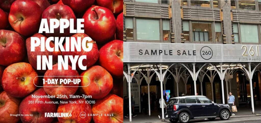 Get Your Apples Here: Midtown’s Pop-Up Orchard Tackles Hunger with Free Fruit!