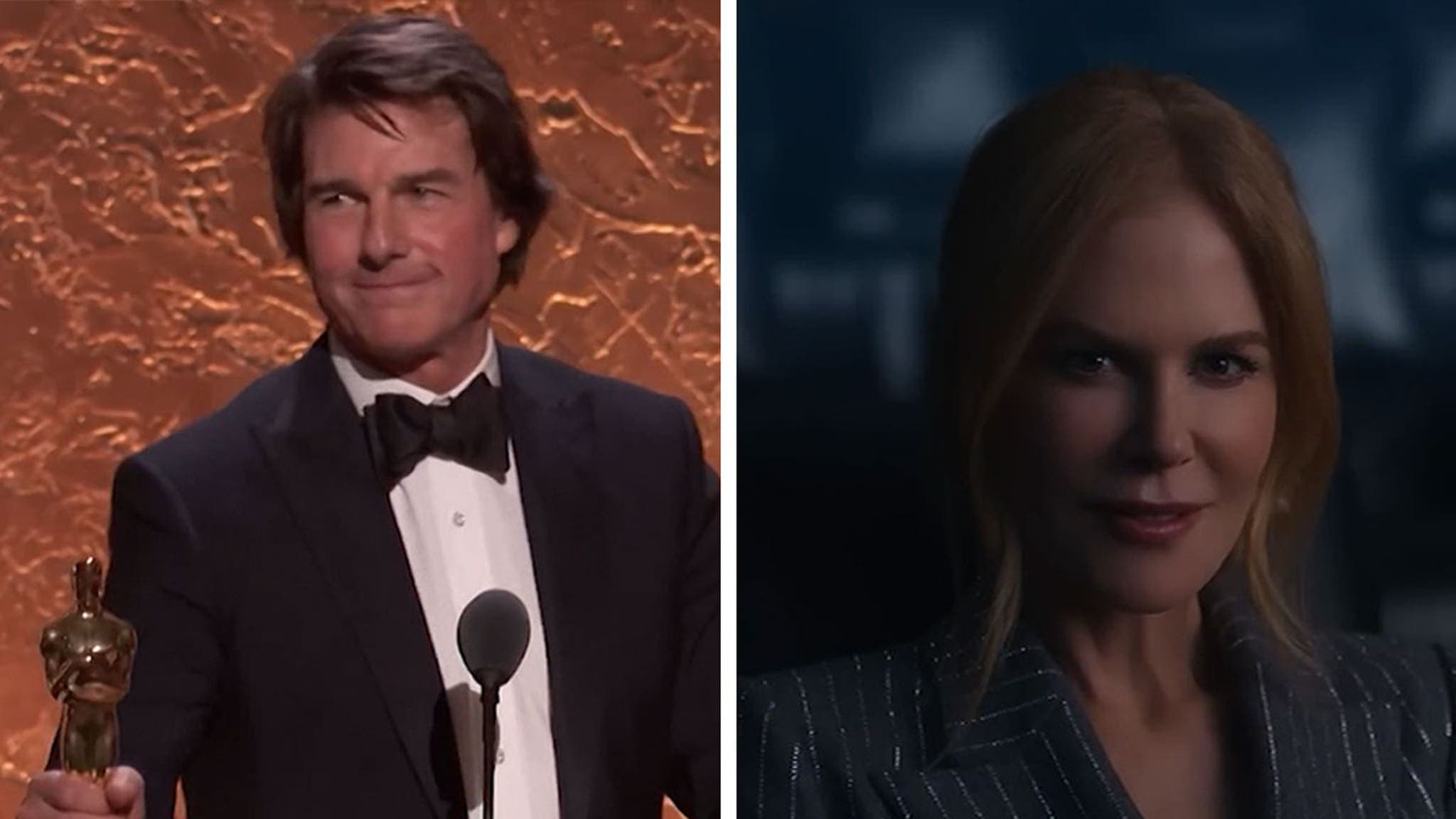 Tom Cruise's Oscar Speech: A Familiar Ode to Cinema That Echoes Nicole Kidman's AMC Ad!