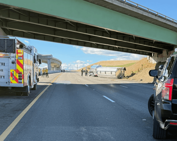 Tanker Trouble: I-205 Shutdown Ignites Traffic Chaos in Tracy!