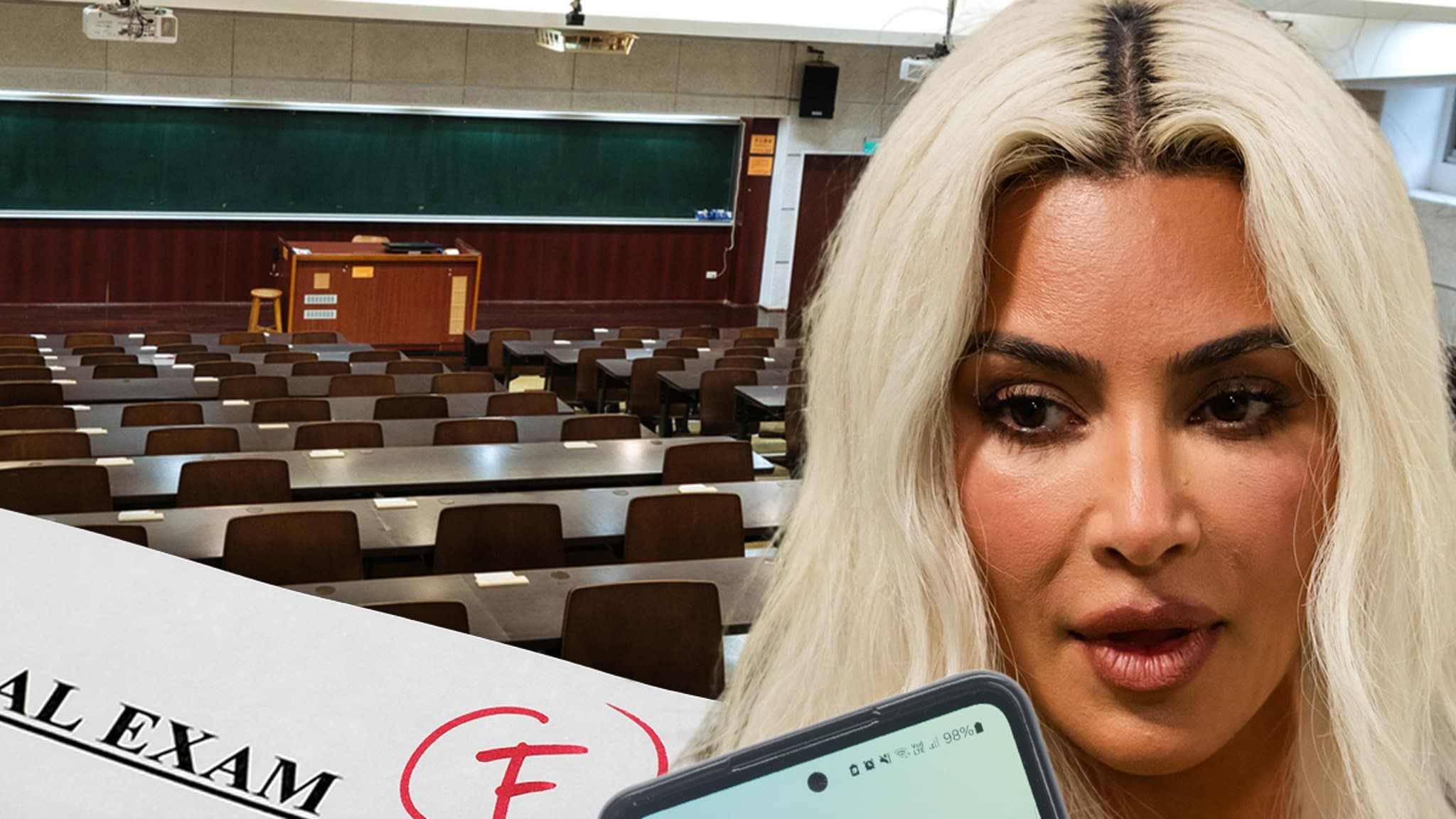 Kim Kardashian Hits a Legal Snag: The Bar Exam Blues
