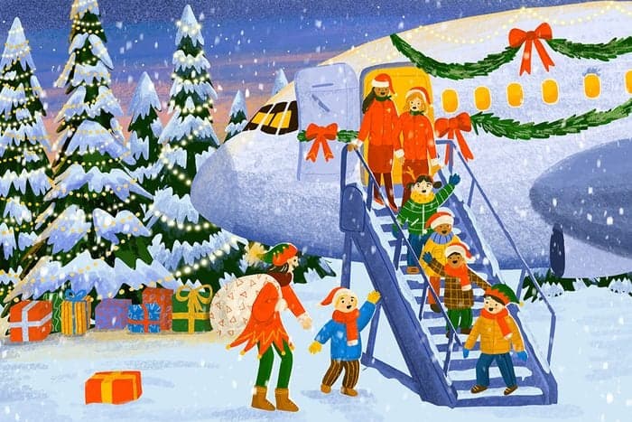 Flying High on Holiday Cheer: United Airlines' Magical Gift to Kids in Need