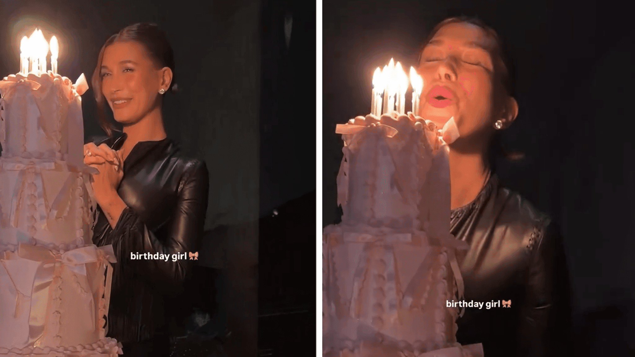 Hailey Bieber's Early Birthday Bash: Cake, Gleeful Guests, and Rhode Goodies Galore!