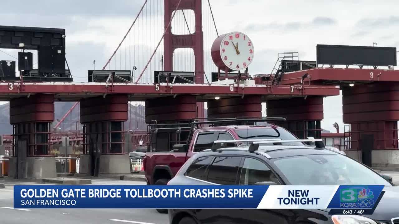 Collisions and Distractions: The Shocking Rise in Golden Gate Bridge Toll Plaza Crashes