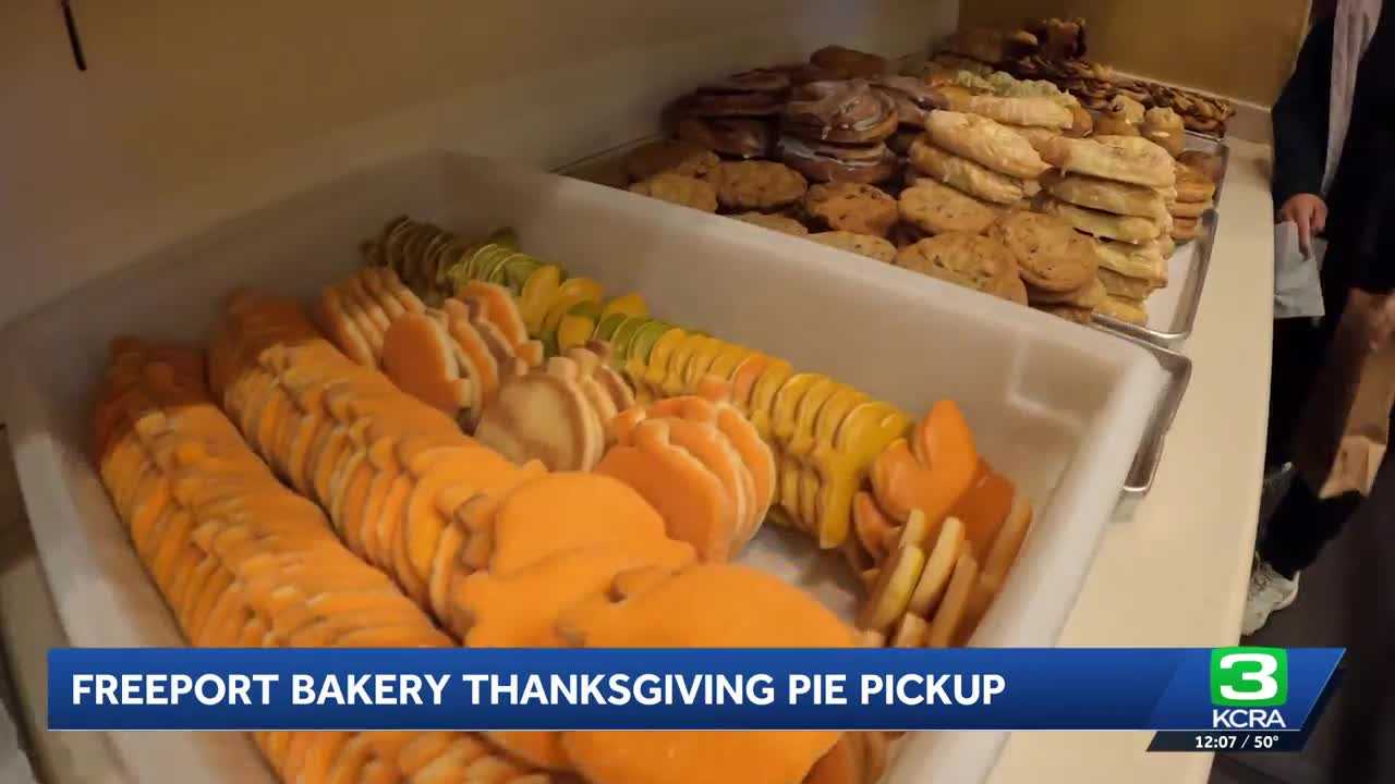 Pie-Lining Up: The Sweet Tradition Taking Over Sacramento's Freeport Bakery!