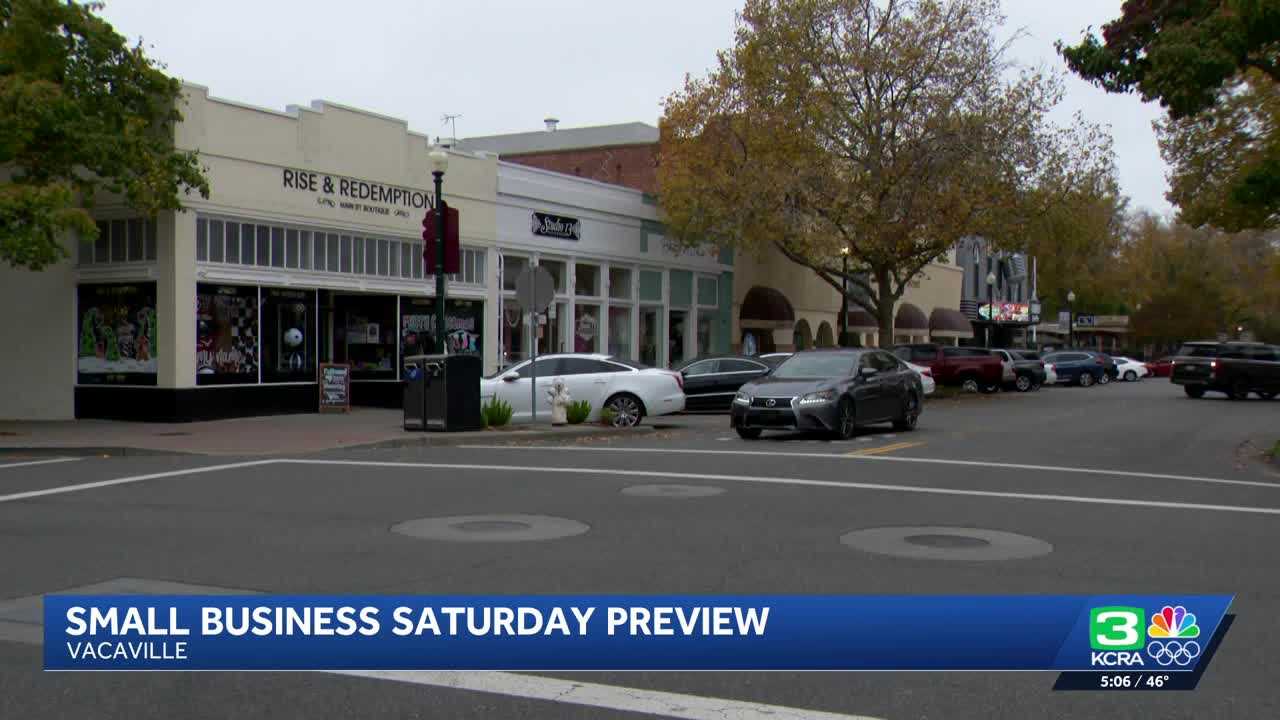 Support Local, Score Festive Freebies: Vacaville's Small Business Saturday is Here!