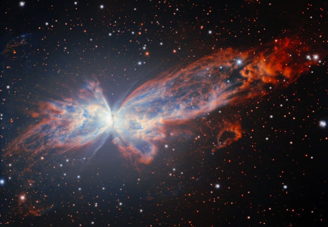 Unveiling the Butterfly Nebula: A Stunning Celestial Masterpiece Captured by Students