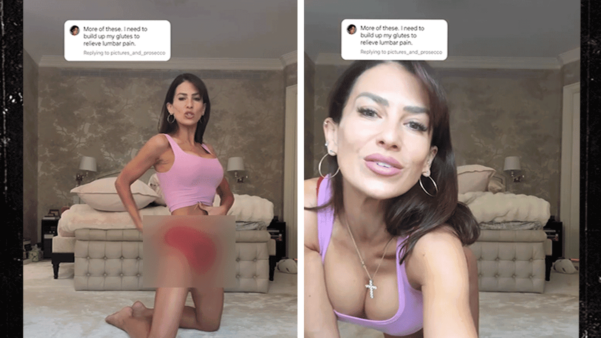Hilaria Baldwin Takes Workout Fashion to New Heights (or Depths) With Scandalous Instagram Tutorial!