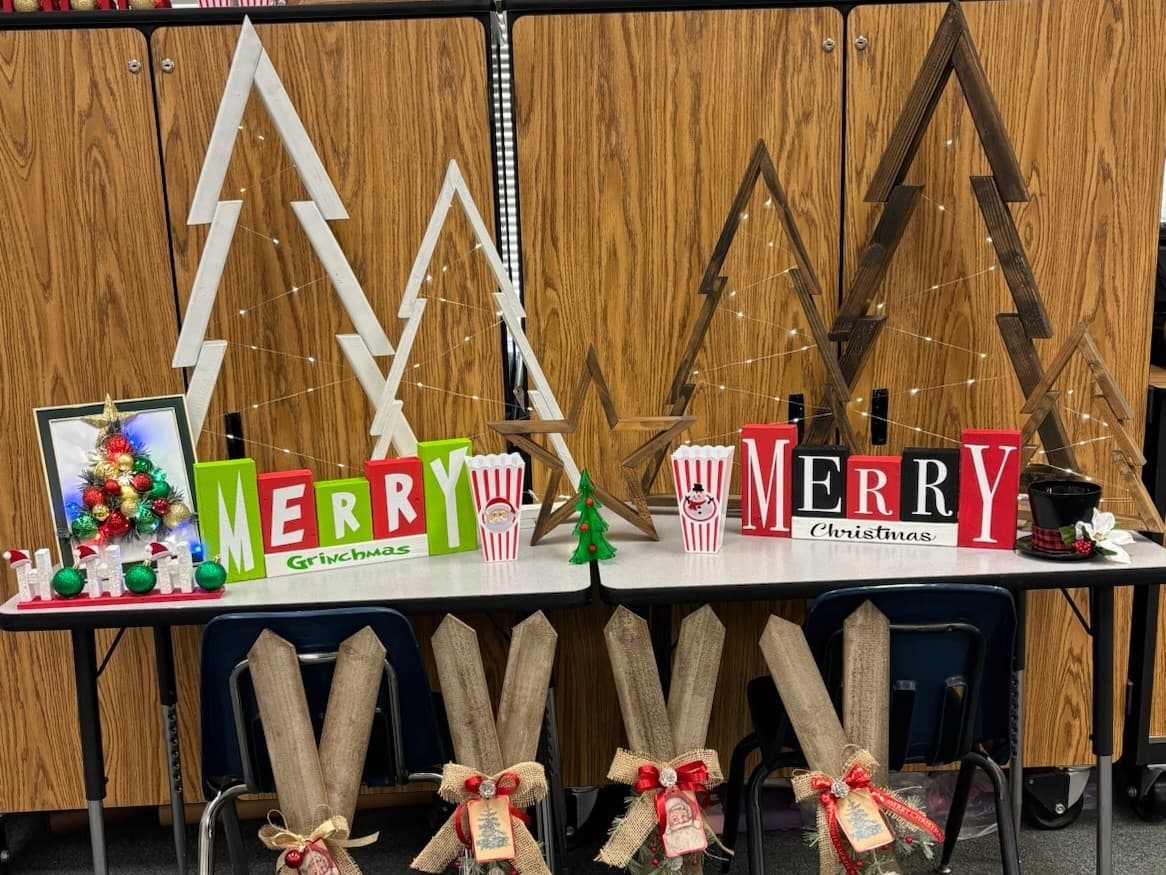 Crafting Success: How Students with Disabilities are Spreading Holiday Cheer in Stockton!