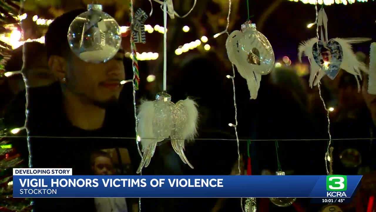 Finding Light in the Dark: A Vigil for Victims of Violence in Stockton