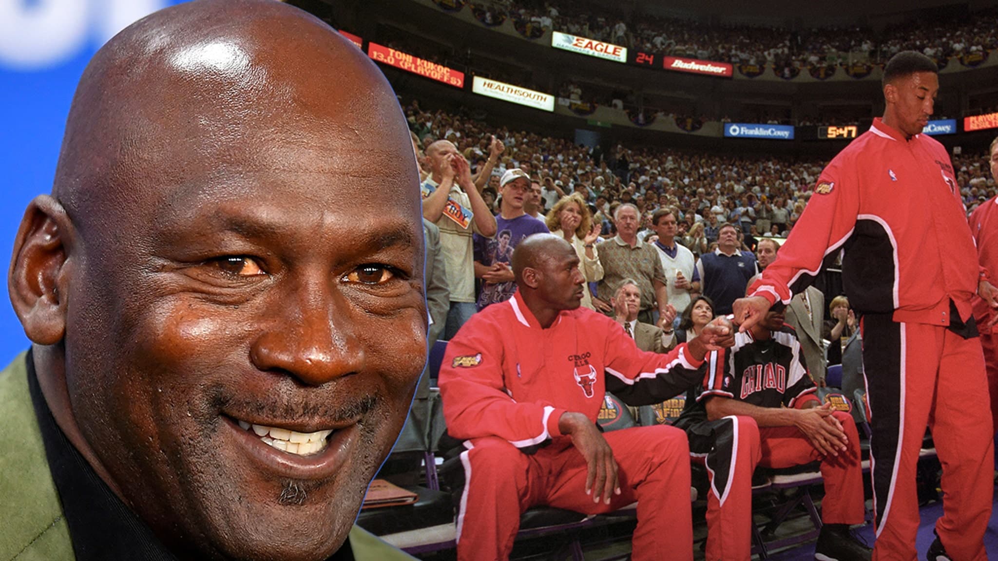Michael Jordan Swaps Courts: Bulls' Intro Music Plays as He Battles NASCAR in Court!
