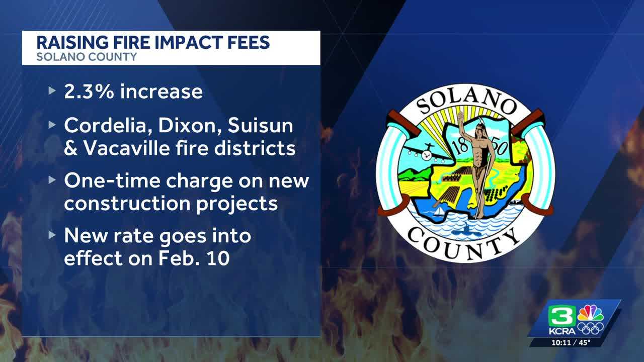 Fire Fees Going Up: Will Solano County's New Charges Burn Your Budget?