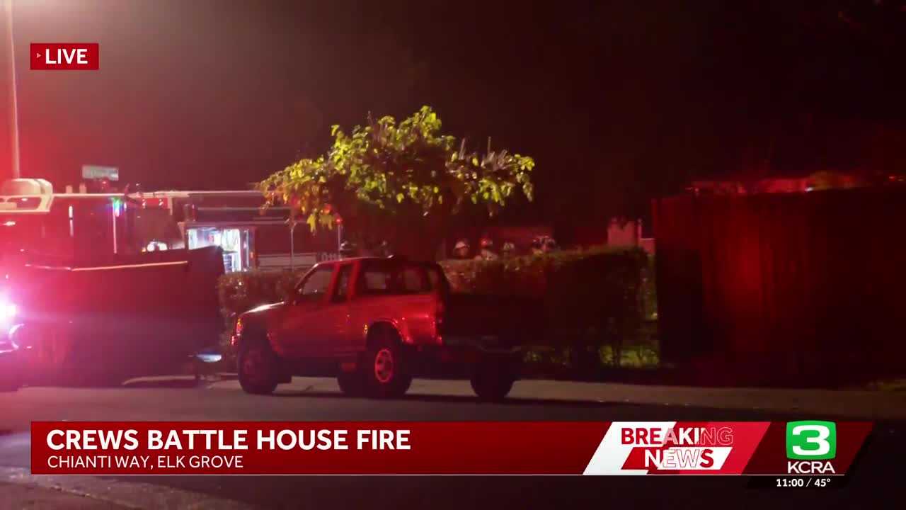 Firefighters Face Smoke but No Flames in Elk Grove House Blaze