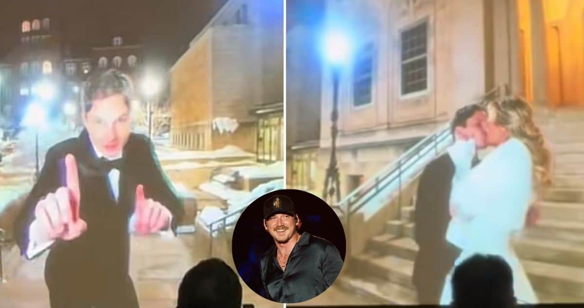 Wedding Goals: How One Couple Took Their Entrance from Ordinary to Morgan Wallen Extraordinary!
