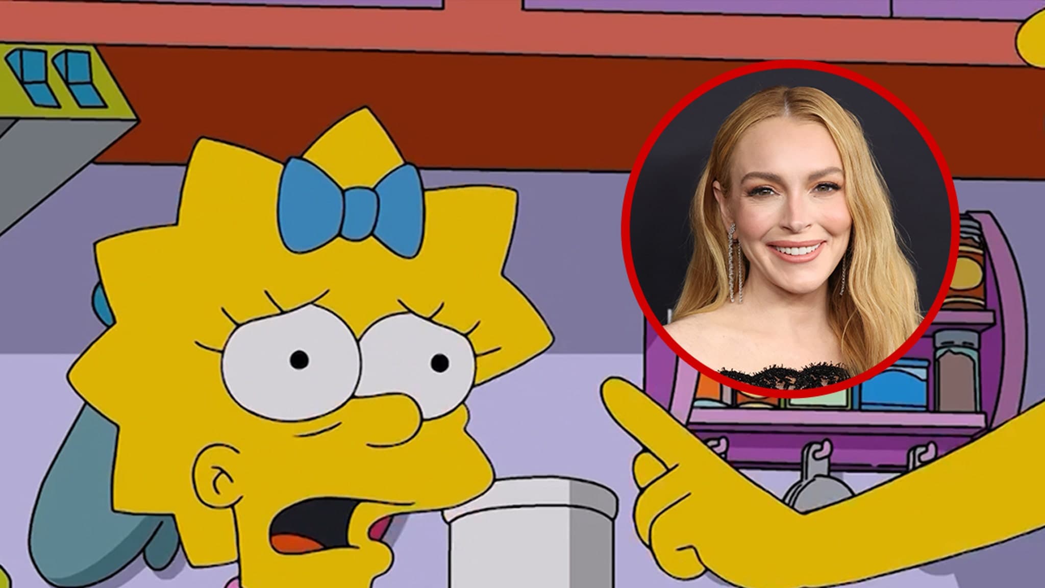 Lindsay Lohan Breaks Silence: Maggie Simpson Speaks for the First Time!