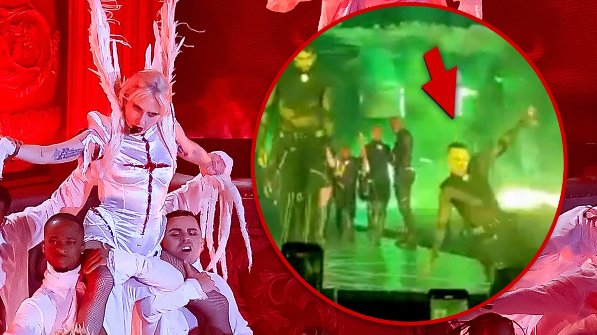 Rain, Riffs, and a Slip: Lady Gaga's Mayhem Ball Takes a Wet Turn!