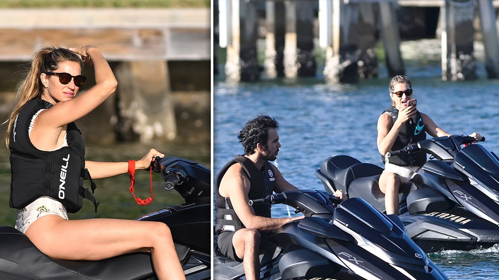 Jet Skiing Through the Holidays: Gisele Bündchen and Joaquim Valente Make Waves in Florida!