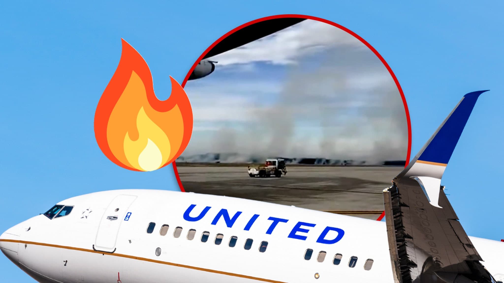Flight Takes Off... Into a Brush Fire? The Shocking Story of United Airlines!