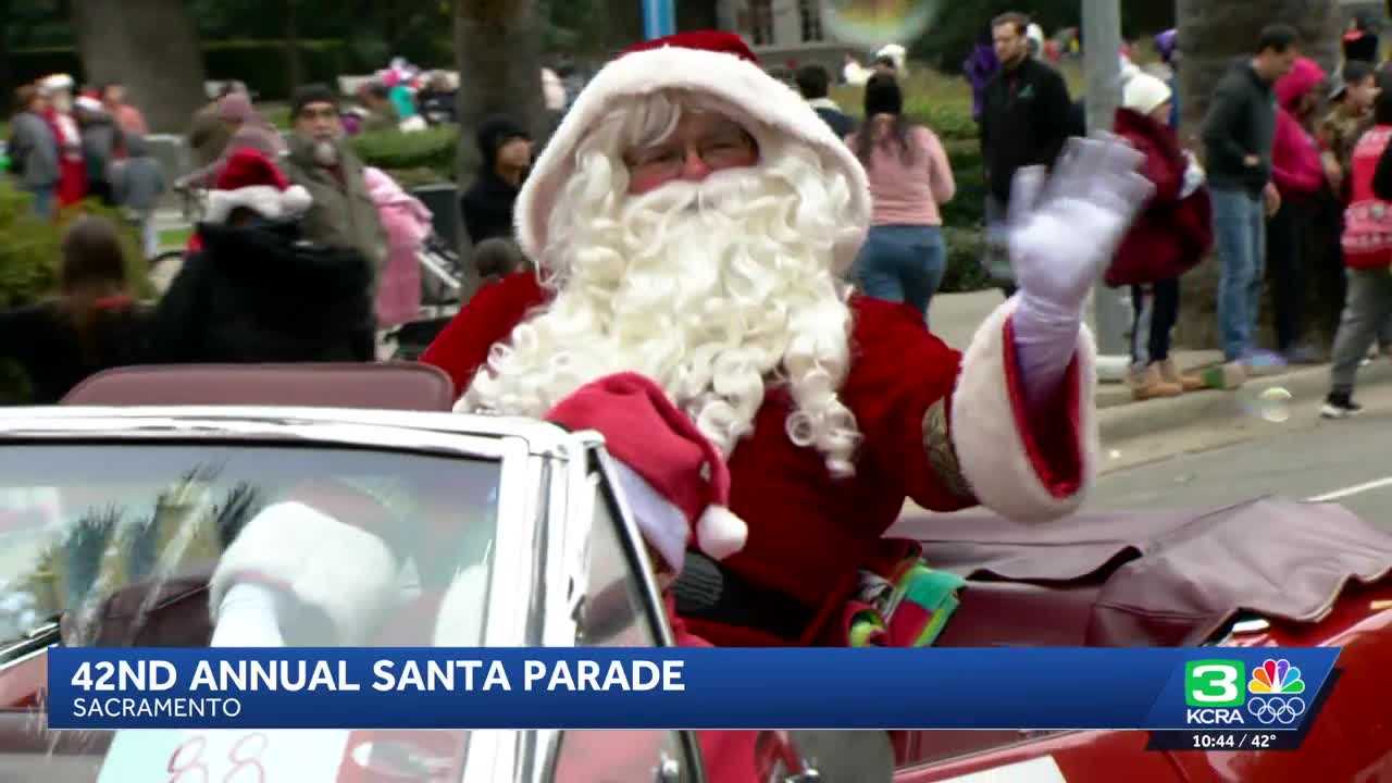 Chilly Weather Can't Freeze the Holiday Spirit at Sacramento's Santa Parade!
