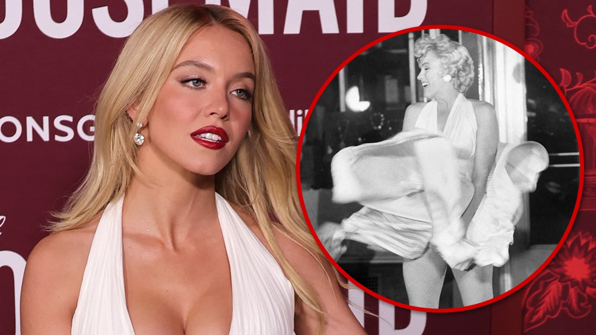 When Sydney Sweeney Slayed in White: Channeling Marilyn at "The Housemaid" Premiere